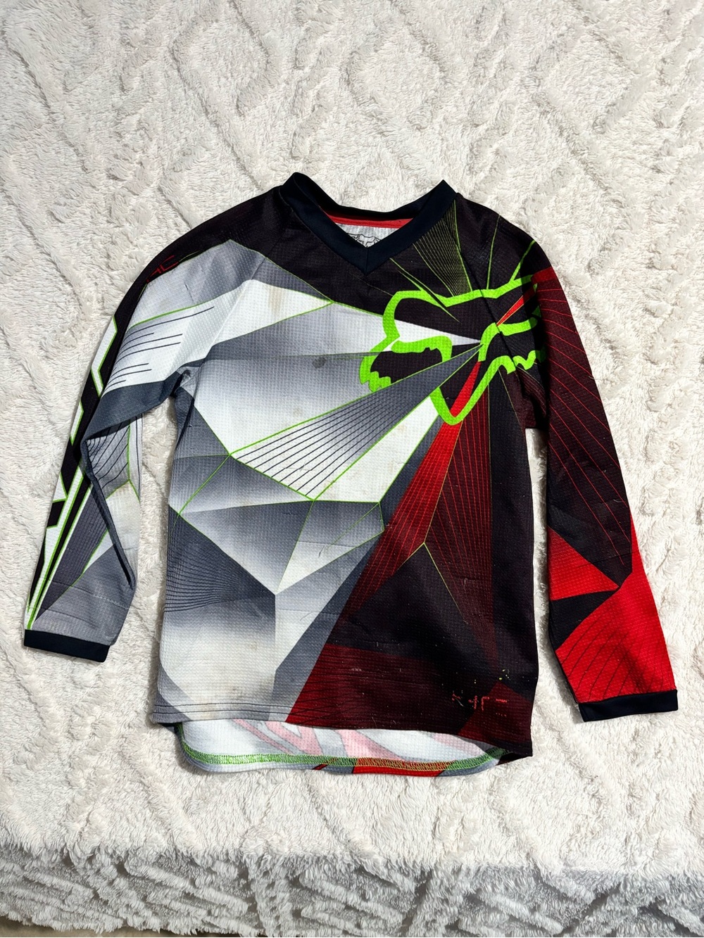 Kids youth small fox Jersey